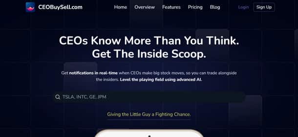 CEOBUYSELL - Tool preview