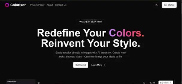 Colorixor - Tool preview