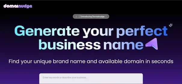 DomainNudge - Tool preview