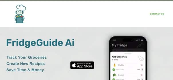 FridgeGuide - Tool preview