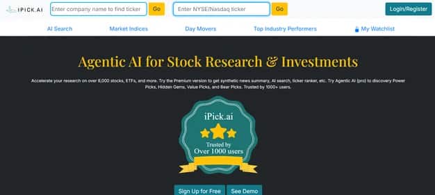 iPick.ai - Tool preview
