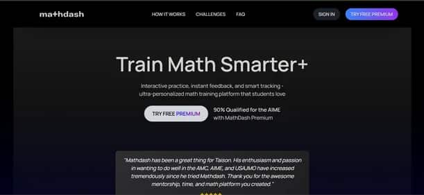 MathDash - Tool preview