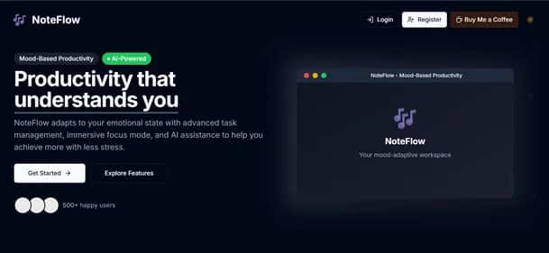 NoteFlow - Tool preview