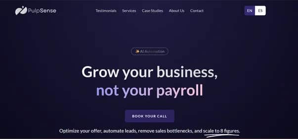 PulpSense - Tool preview