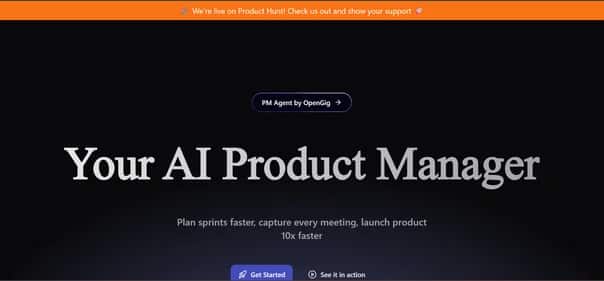 OpenGig PM - Tool preview