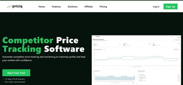 Priciq - Tool preview