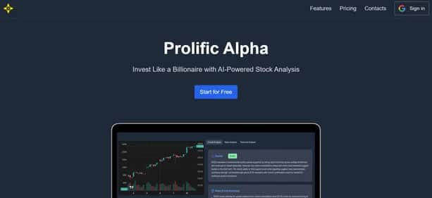 Prolific Alpha - Tool preview