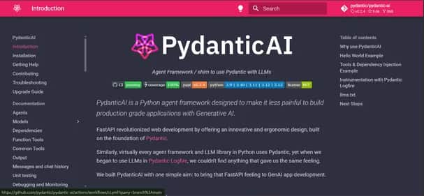 Pydantic AI - Tool preview