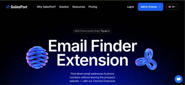SalesPort - Tool preview