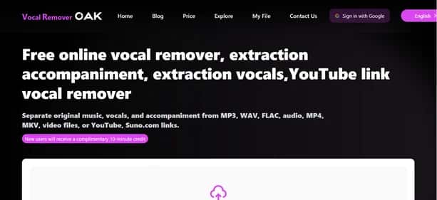VocalRemover - Tool preview