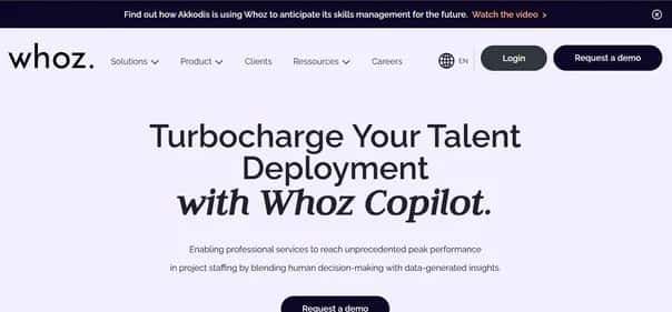 Whoz AI - Tool preview