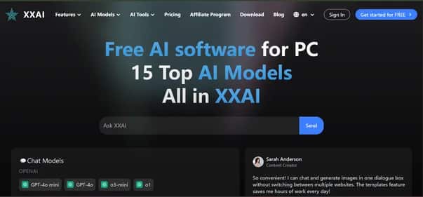 Xxai AI - Tool preview