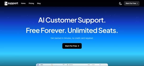 Zupport Ai - Tool preview