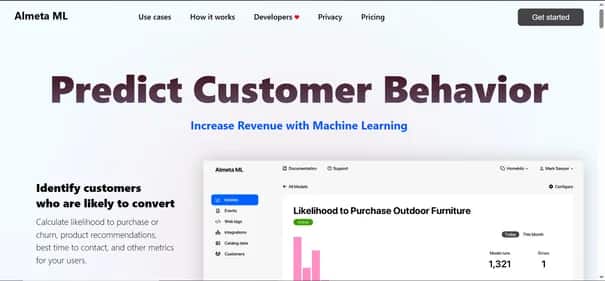 Almeta ML - Tool preview