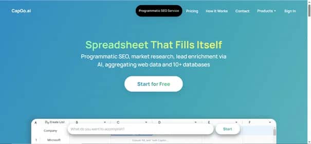 CapGo AI - Tool preview