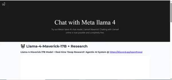Chat With Llama - Tool preview