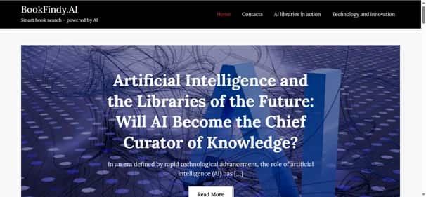 BookFindy.AI - Tool preview