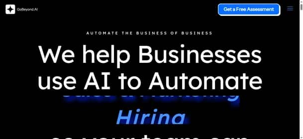 GoBeyond AI - Tool preview