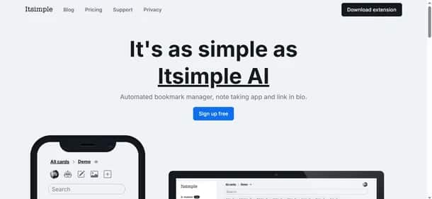 Itsimple - Tool preview