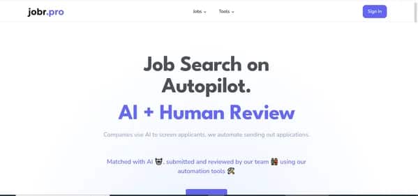 Jobr Pro - Tool preview