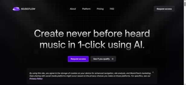 MusicFlow - Tool preview