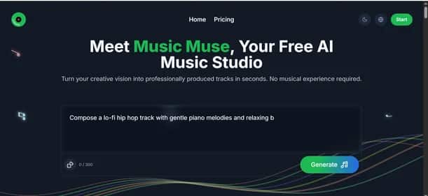 Music Muse - Tool preview