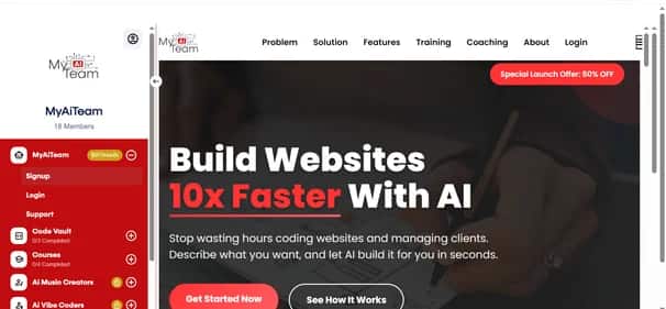 MyAITeam - Tool preview