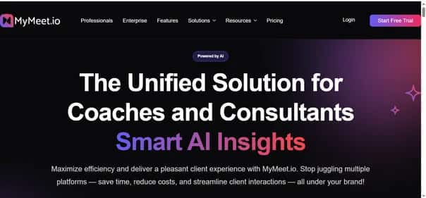 MyMeet.io - Tool preview