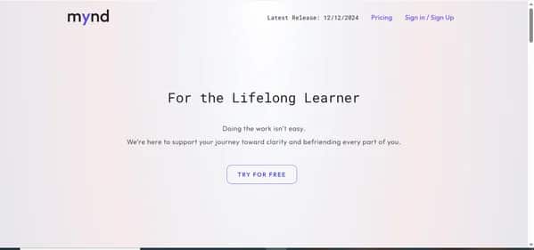 Mynd AI - Tool preview