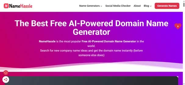 NameHassle - Tool preview