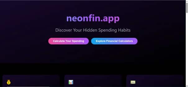 NeonFin - Tool preview