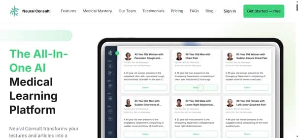 Neural Consult - Tool preview
