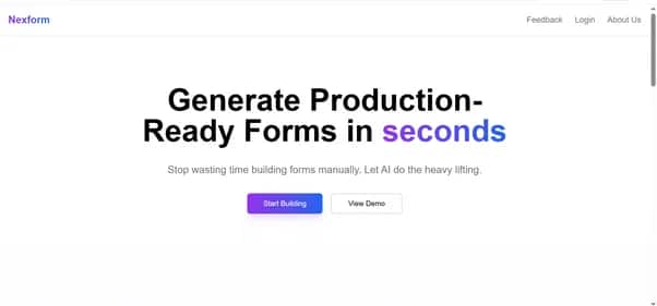 Nexform - Tool preview