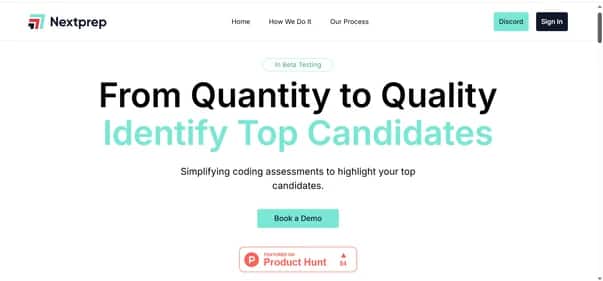 NextPrep - Tool preview