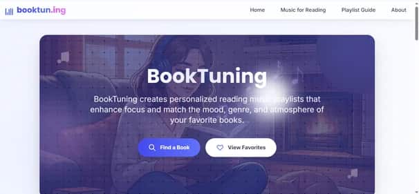BookTuning - Tool preview