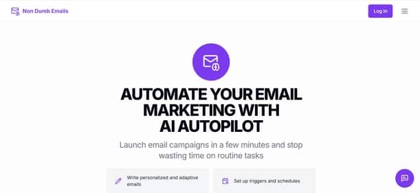 NonDumbEmails - Tool preview