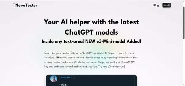 NovaTexter - Tool preview
