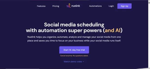 Nuelink - Tool preview