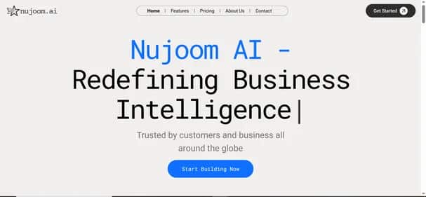 Nujoom AI - Tool preview