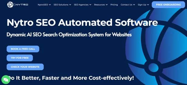 Nytro SEO - Tool preview