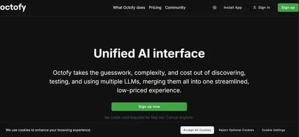 Octofy - Tool preview
