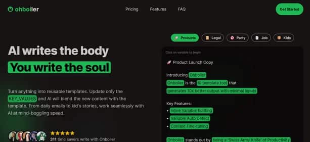Oh Boiler - Tool preview