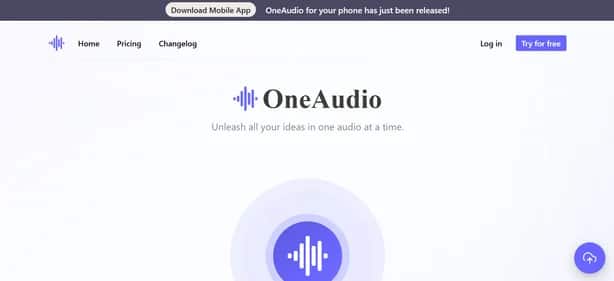 OneAudio - Tool preview