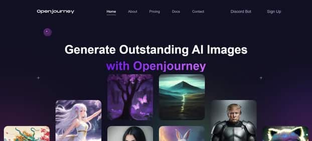 Openjourney - Tool preview