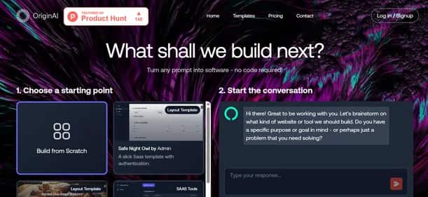 Origin AI - Tool preview