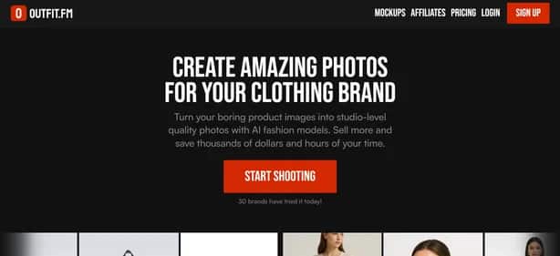 Outfit.fm - Tool preview