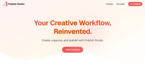 Publish Studio - Tool preview