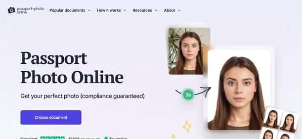 Passport Photo Online - Tool preview