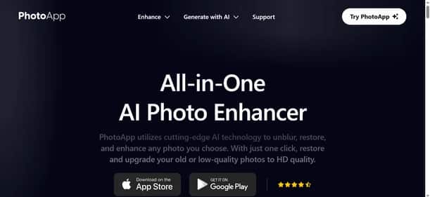 PhotoApp - Tool preview