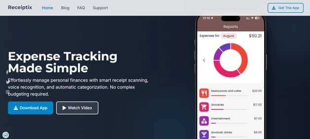 Receiptix - Tool preview
